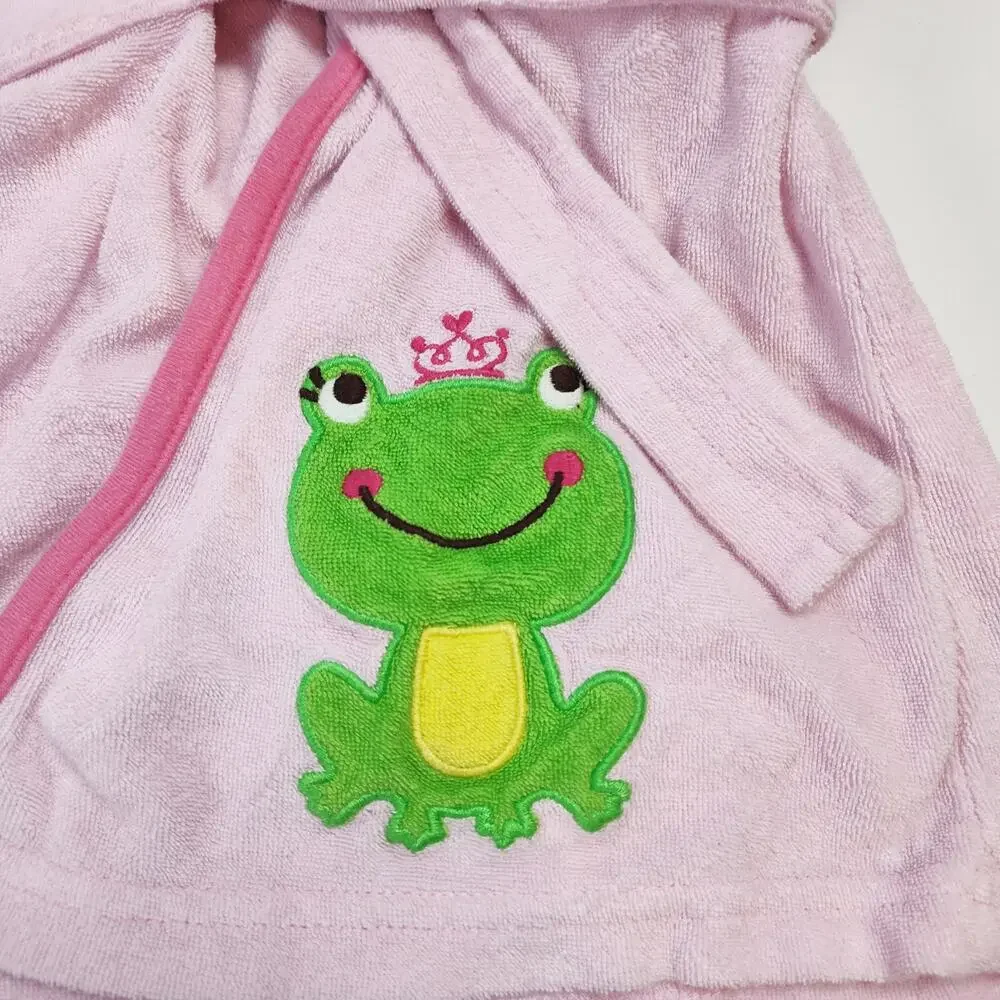 Baby Hooded Bath Robe Bundle 0–9M Duck & Frog Luvable Friends Carter’s